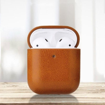 Airpods Case Airpods Case with PC and imitation leathe...