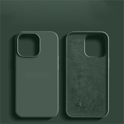 Liquid silicone phone case for iphone all models