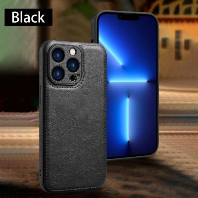 TPU plus high level PU leather phone case for Iphone