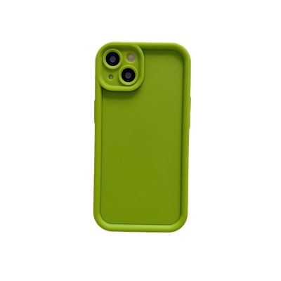 Soft TPU candy color grooved camera Phone case for iphone shockproof full protection