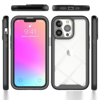 Transparent Acrylic plus TPU Protective case for Iphone, Samsung 