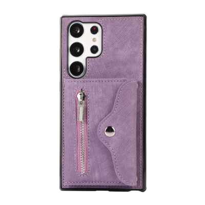 Crossbody phone case with card storage for Samsung