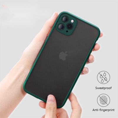 Plastic frosted skin friendly protective case for iphone 