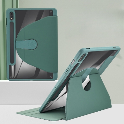 Tablet case with 360-degree rotating stand for Samsung