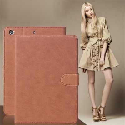 Business retro style frosted tablet case for ipad